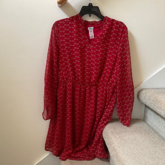 Size L, bust up to 38” inches, dress with dragonflies, new condition - Picture 7 of 10